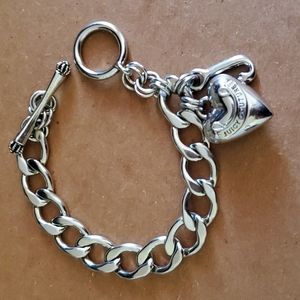 Juicy couture silver bracelet